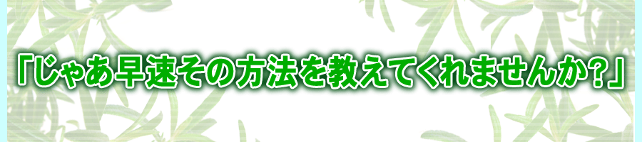 �u���Ⴀ�������̕��@�������Ă���܂��񂩁H�v 